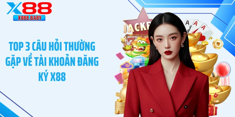 Top 3 câu hỏi thường gặp về tài khoản đăng ký X88